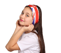 Повязка двухслойная из бифлекса детская, с полной запечаткой