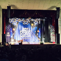 Занавес 14*8м, габардин, печать односторонняя Занавес 14*8м, габардин, печать односторонняя