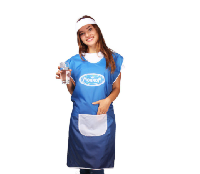 Фартук-накидка Флай 67х82 см, с полной запечаткой