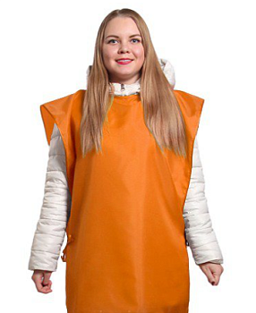 Накидка из шелка 60х80 см, однотонная