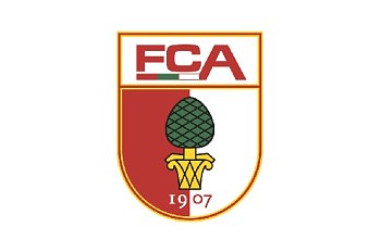 Флаг футбольного клуба Аугсбург (Германия)