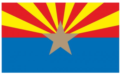 Флаг штата Аризона (США) 90х135 см